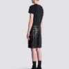 Bermuda cargo en cuir Bermuda cargo en cuir