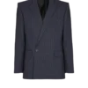 Blazer en laine à fines rayures Blazer en laine à fines rayures