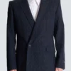 Blazer en laine à fines rayures Blazer en laine à fines rayures