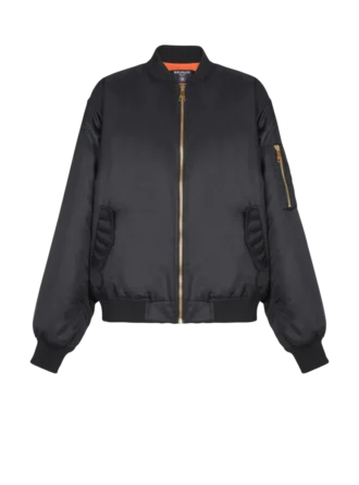 Blouson bomber en nylon imprimé Blouson bomber en nylon imprimé