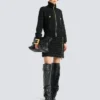 Blouson bomber en tweed Blouson bomber en tweed
