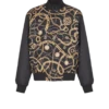 Blouson bomber réversible imprimé motif Chaînes Blouson bomber réversible imprimé motif Chaînes