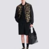 Blouson bomber réversible imprimé motif Chaînes Blouson bomber réversible imprimé motif Chaînes
