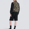 Blouson bomber réversible imprimé motif Chaînes Blouson bomber réversible imprimé motif Chaînes