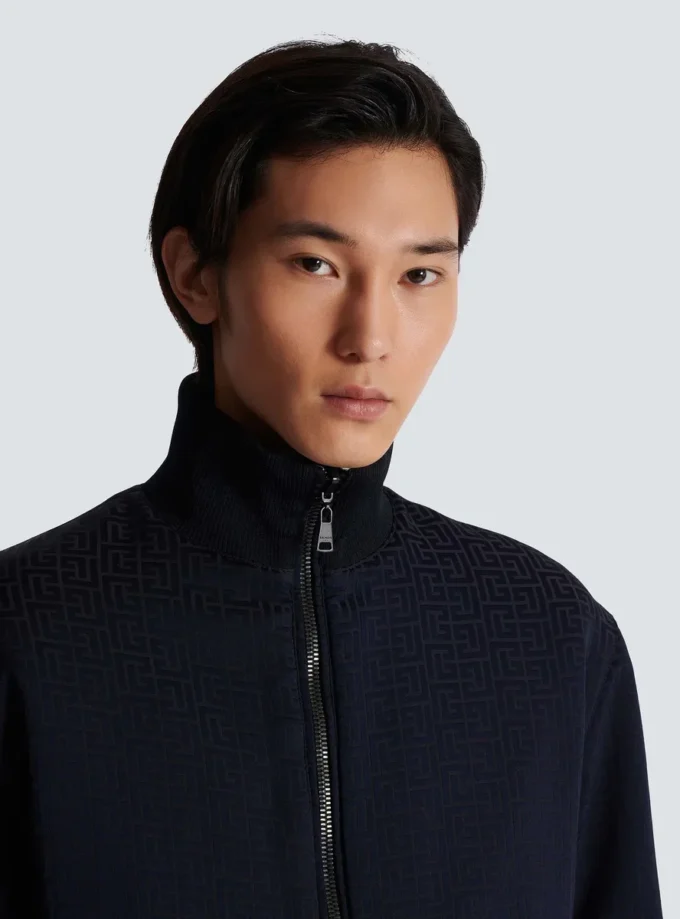 Blouson bomber réversible monogrammé Blouson bomber réversible monogrammé