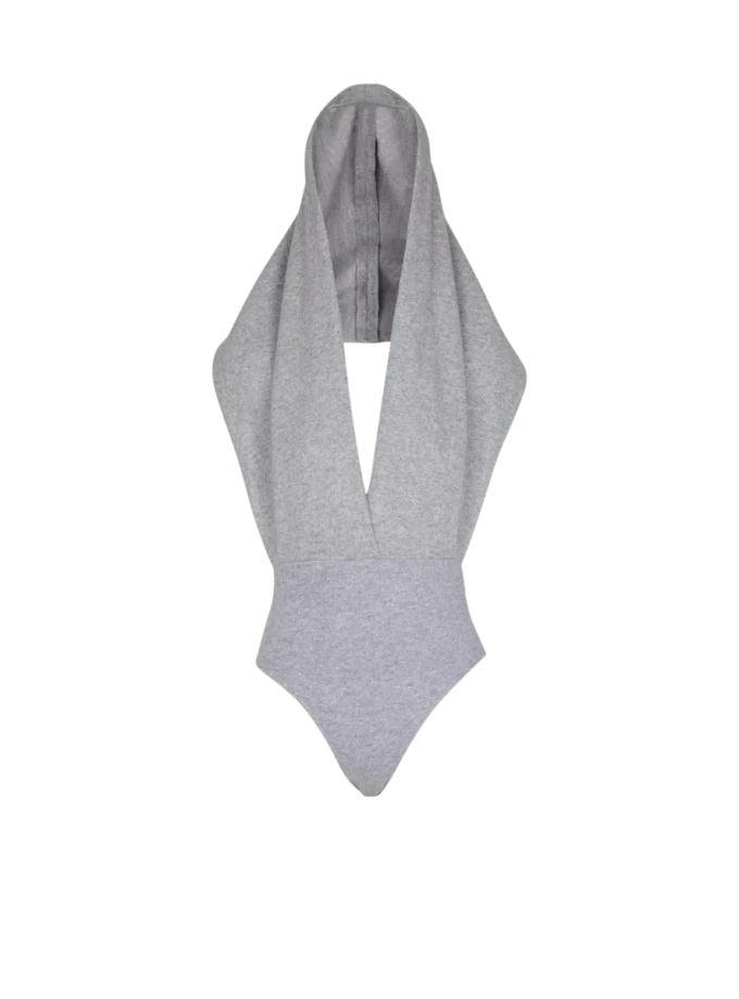 Body drapé à capuche Body drapé à capuche