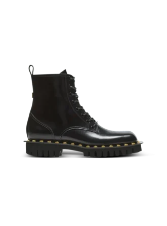 Bottes militaires en cuir verni Bottes militaires en cuir verni