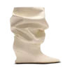 Bottines à talons compensés