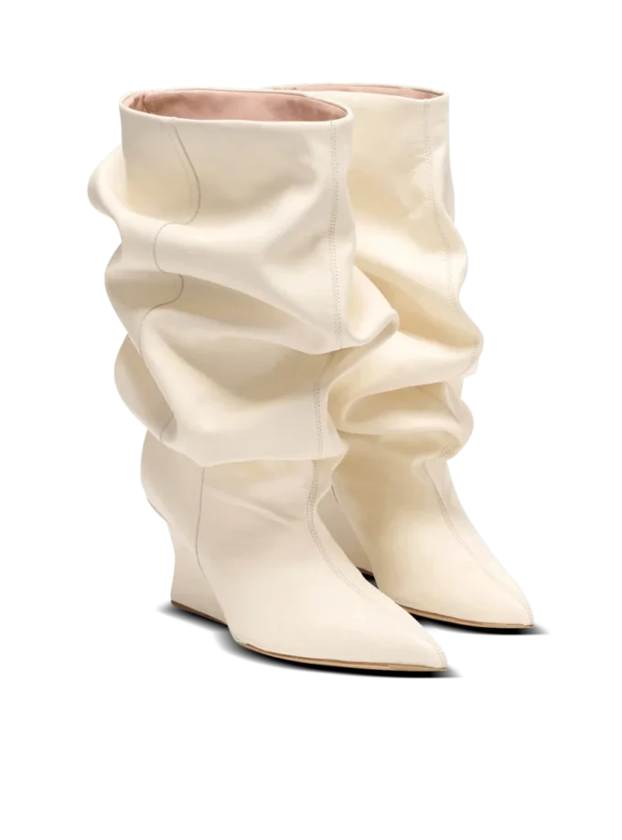 Bottines à talons compensés