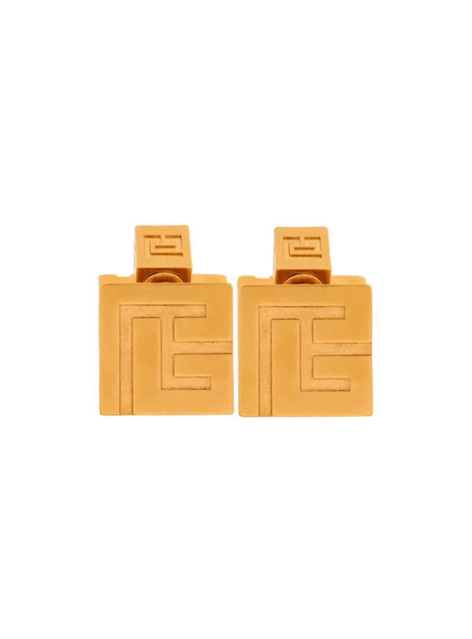 Boucles d&rsquo;oreilles créoles 3D PB