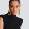 Boucles d&rsquo;oreilles créoles en bambou