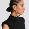 Boucles d&rsquo;oreilles créoles en bambou