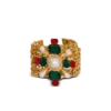 Bracelet baroque avec chaînes et perles Bracelet baroque avec chaînes et perles
