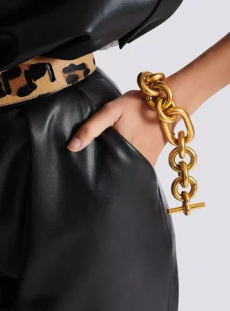 Bracelet chaîne en laiton Sync
