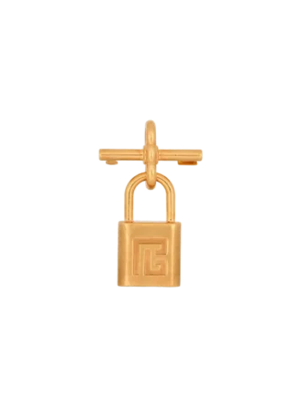 Broche cadenas Pulse en laiton