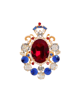 Broche en cristal Gems