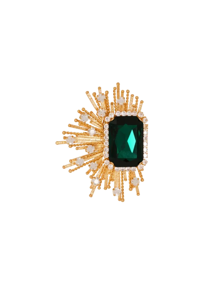 Broche en strass et cristal Gems