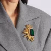 Broche en strass et cristal Gems