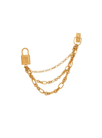 Broche Sync en laiton avec chaînes