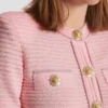 Cardigan en maille texturée à manches longues Cardigan en maille texturée à manches longues