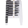 Cardigan marinière boutonné Cardigan marinière boutonné