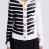 Cardigan marinière boutonné Cardigan marinière boutonné