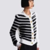Cardigan marinière boutonné Cardigan marinière boutonné