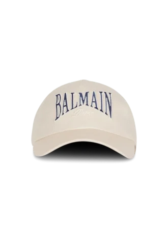 Casquette Balmain College en coton Casquette Balmain College en coton