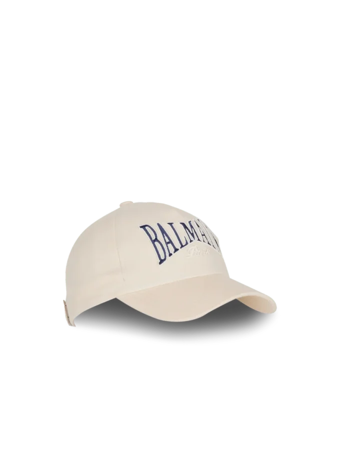 Casquette Balmain College en coton Casquette Balmain College en coton