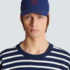 Casquette College Emblem en coton Casquette College Emblem en coton