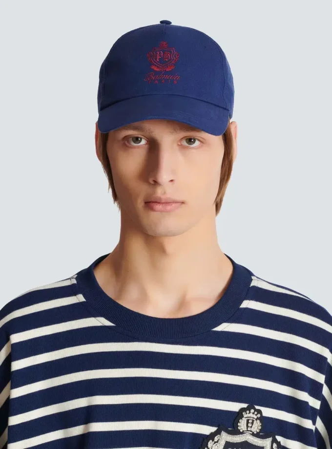 Casquette College Emblem en coton Casquette College Emblem en coton
