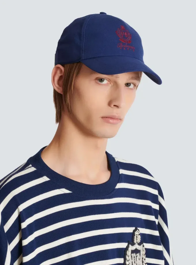 Casquette College Emblem en coton Casquette College Emblem en coton