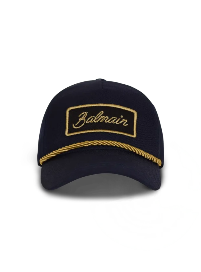 Casquette en coton avec cordon Casquette en coton avec cordon