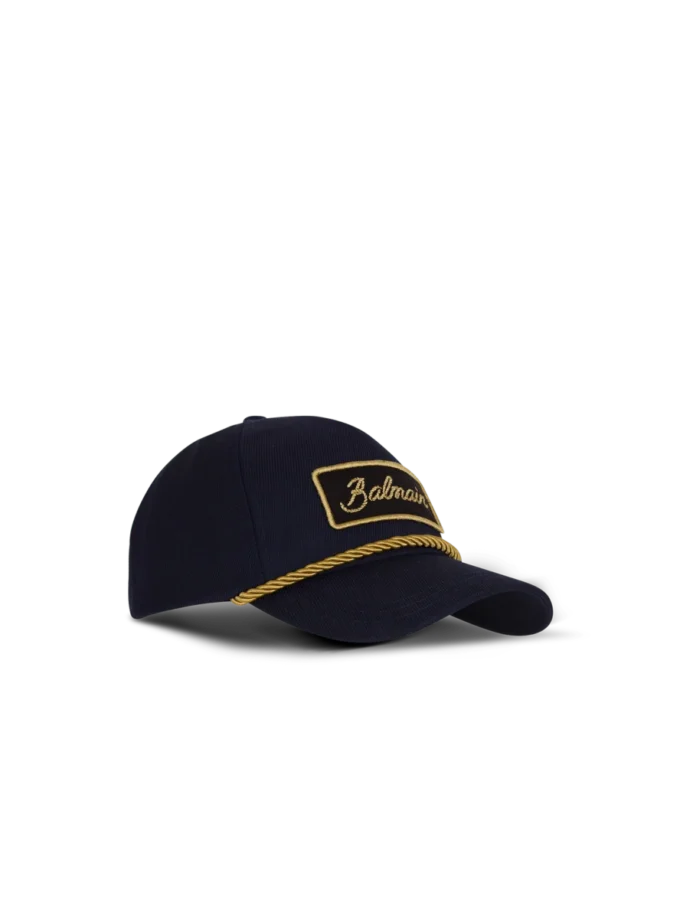 Casquette en coton avec cordon Casquette en coton avec cordon