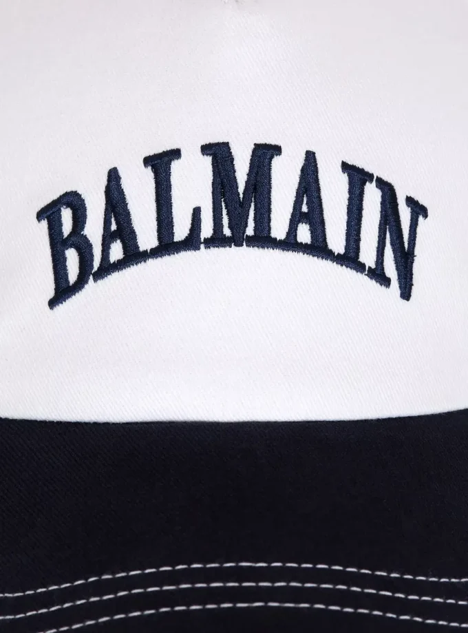 Casquette en coton bicolore Casquette en coton bicolore