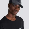 Casquette en denim brodée Balmain Écusson Casquette en denim brodée Balmain Écusson
