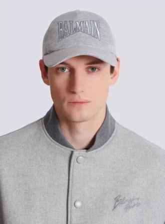 Casquette en jersey brodé Casquette en jersey brodé