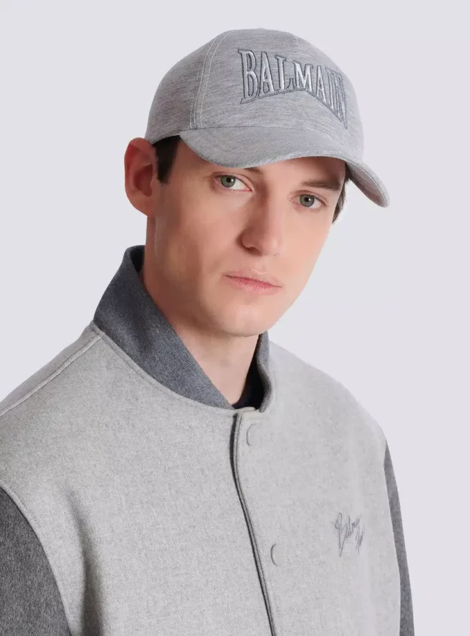 Casquette en jersey brodé Casquette en jersey brodé