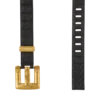 Ceinture Anthem en cuir de veau gaufré imprimé crocodile Ceinture Anthem en cuir de veau gaufré imprimé crocodile