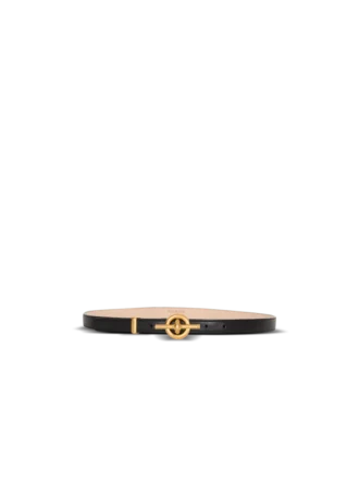 Ceinture T-Bar en cuir de veau Ceinture T-Bar en cuir de veau