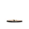 Ceinture T-Bar en cuir de veau