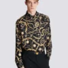 Ceinture étroite en cuir Sync