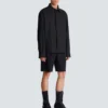 Chemise asymétrique en popeline