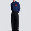 Chemise College Emblem en coton Oxford Chemise College Emblem en coton Oxford