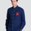 Chemise College Emblem en coton Oxford Chemise College Emblem en coton Oxford