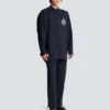 Chemise College Emblem en laine rayée Chemise College Emblem en laine rayée