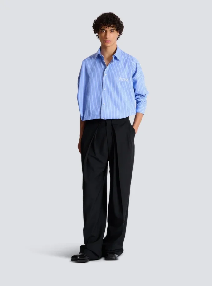 Chemise décontractée à rayures Chemise décontractée à rayures