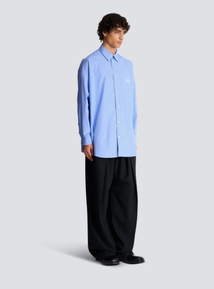 Chemise décontractée à rayures Chemise décontractée à rayures