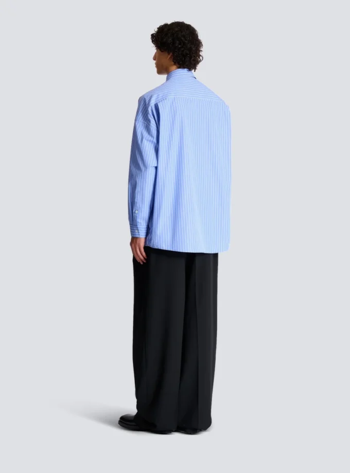 Chemise décontractée à rayures Chemise décontractée à rayures