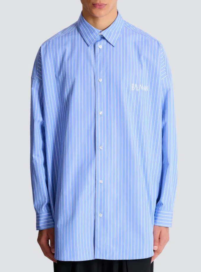 Chemise décontractée à rayures Chemise décontractée à rayures